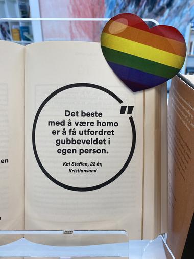 "Det beste med å være homo er å få utfordret gubbeveldet i egen person."