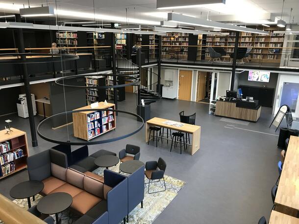 USN-library, campus Ringerike